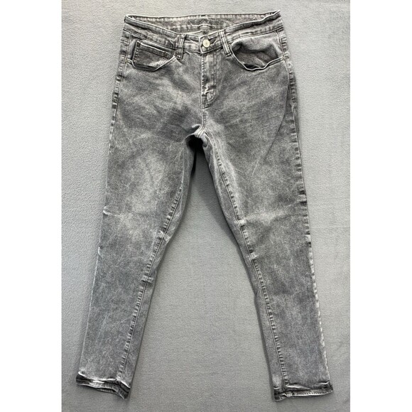 Rue21 Denim Jeans Men's Supreme Flex Size 30X32 Stone Wash Gray - Picture 2 of 16